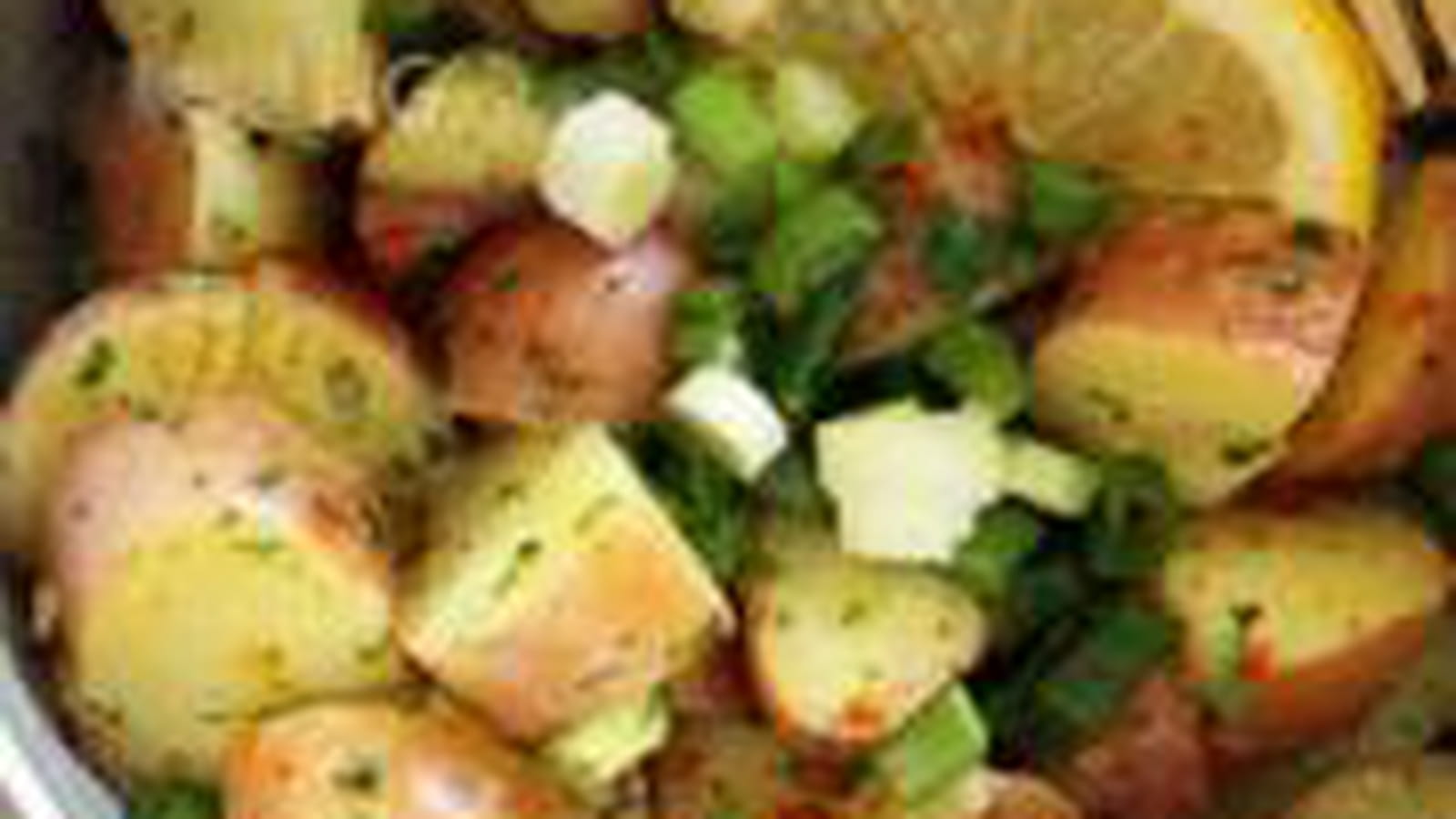 Pommes de terre citronnées