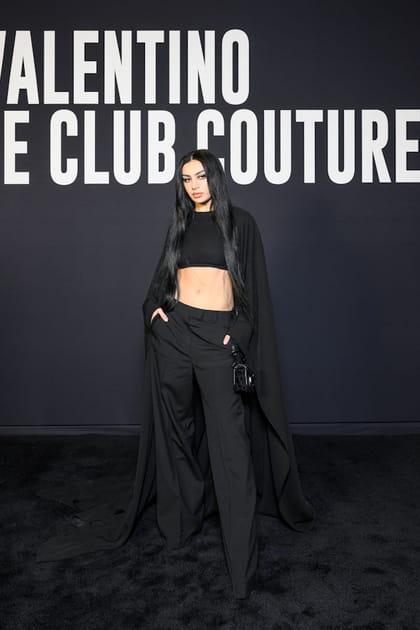 Charli XCX au défilé Valentino