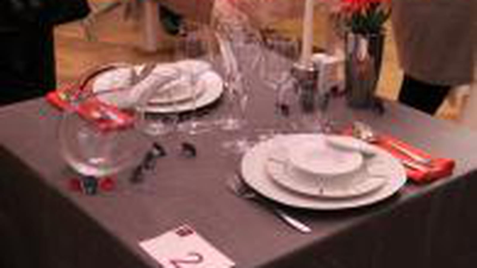 Table Elégance de l'hiver