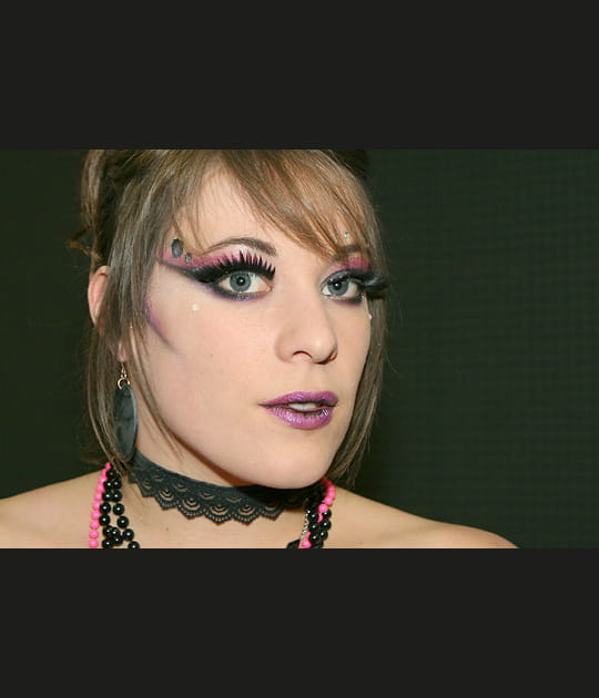 Le maquillage r&eacute;alis&eacute; par Camille Roullin