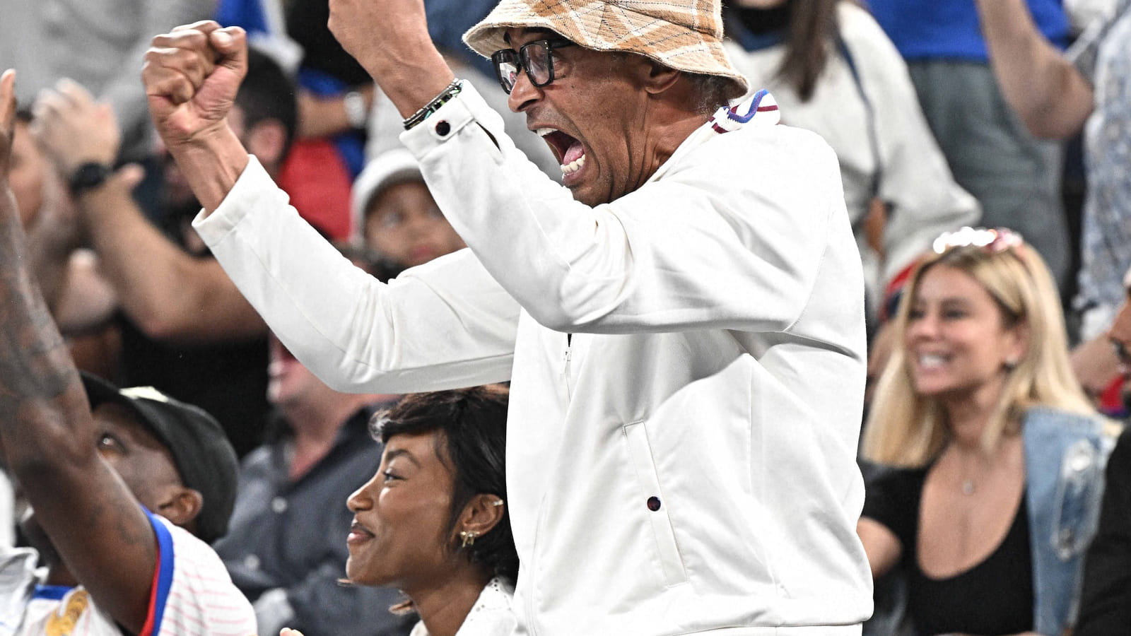 Yannick Noah et sa compagne Malika
