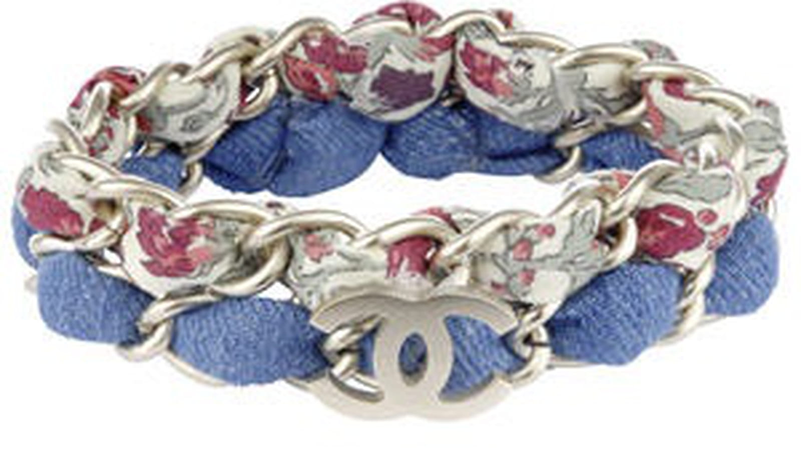Bracelet chaîne et Liberty de Chanel