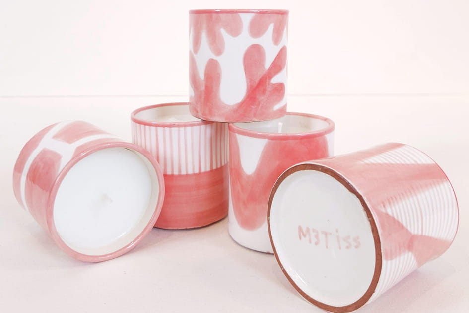 Bougie parfum&eacute;e M3TISS