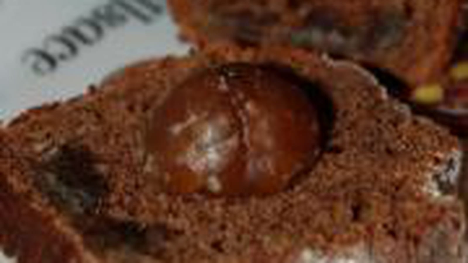 Cake cacao et marrons glacés