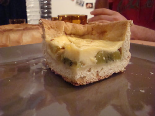 Tarte légère kiwi - ricotta