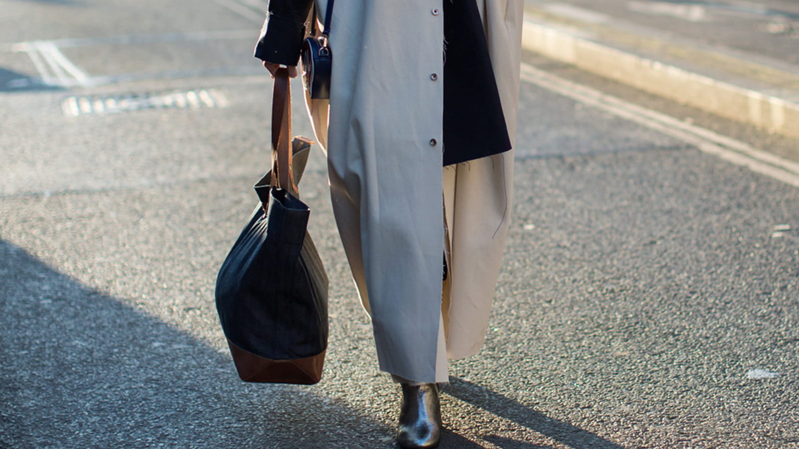 Le manteau bicolore