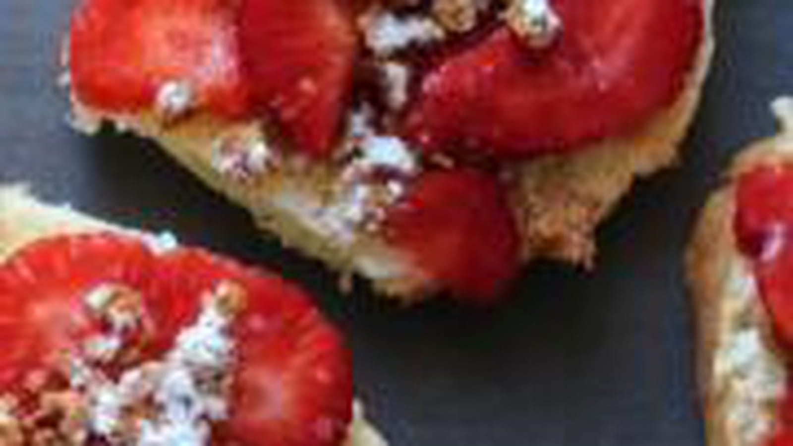 Croque fraises-speculoos