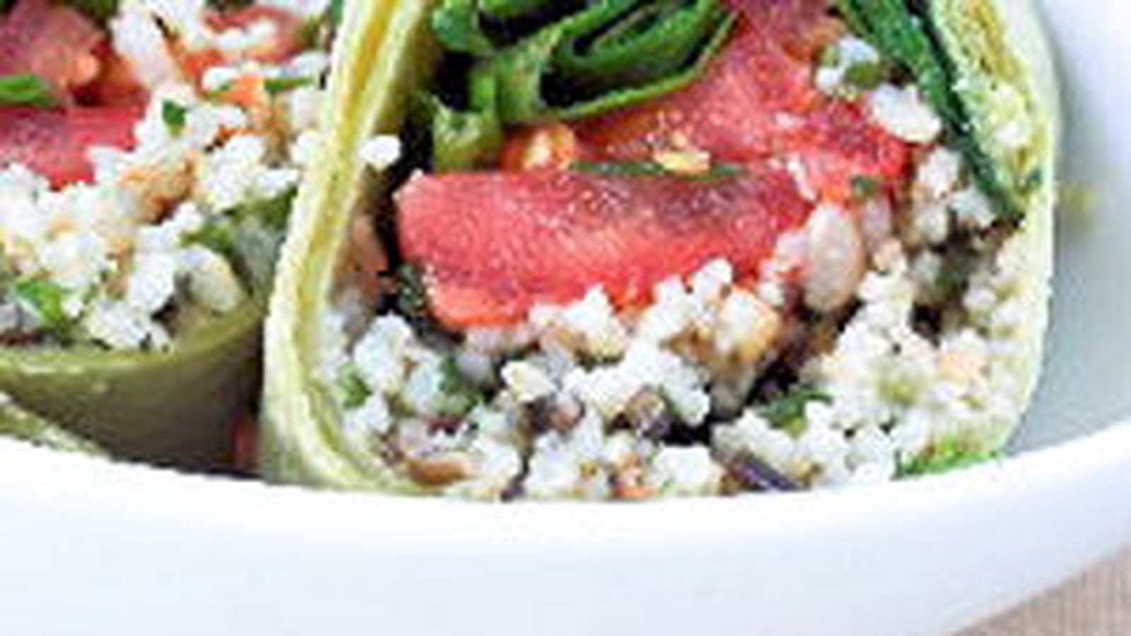 Wrap au quinoa