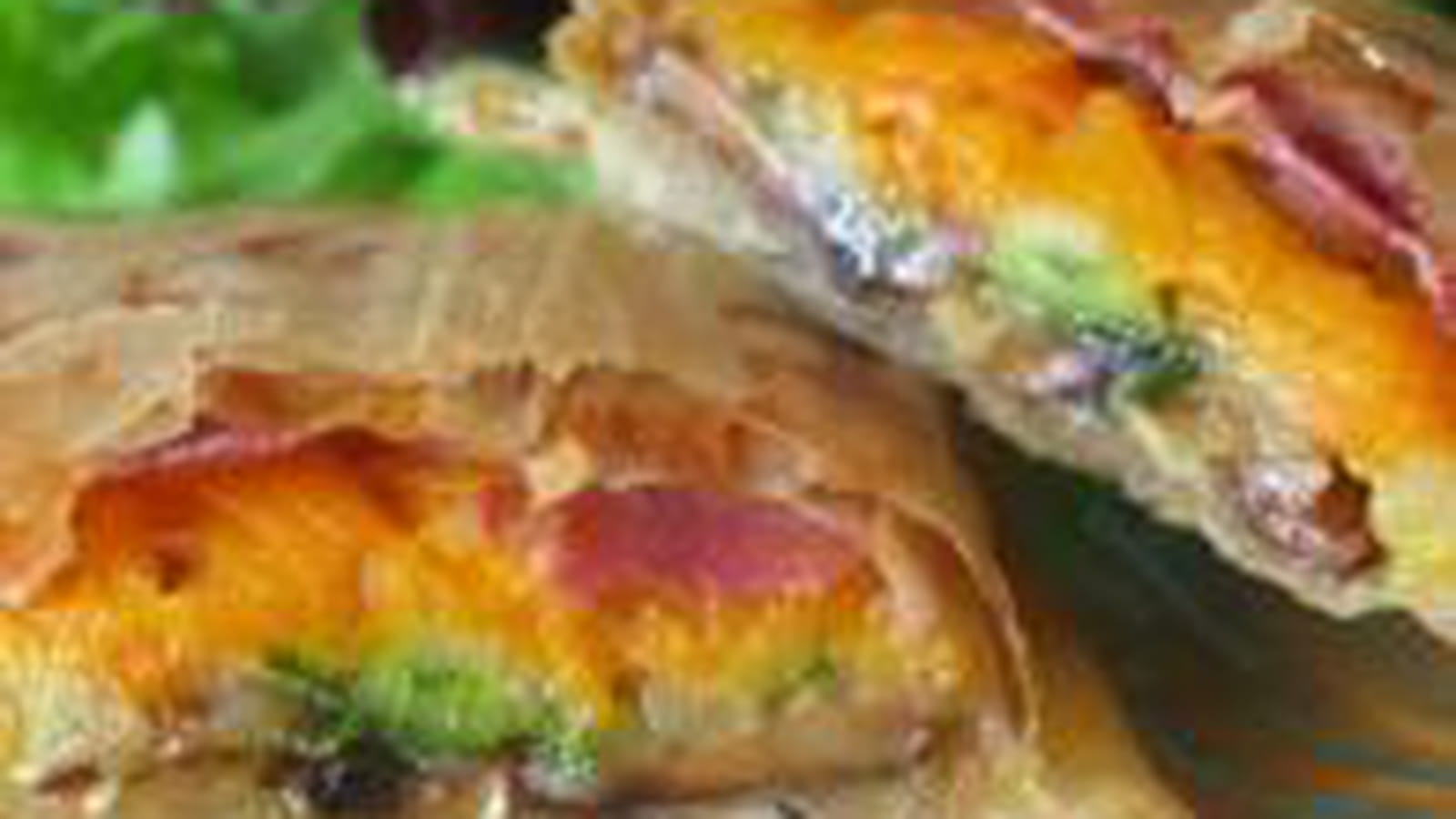 Croustillant légumes et fromages