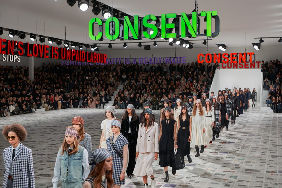 Défilé Dior automne-hiver 2020-2021 : rebelle with a cause