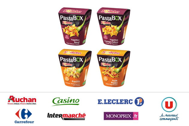 Gamme Pasta Box, Sodebo