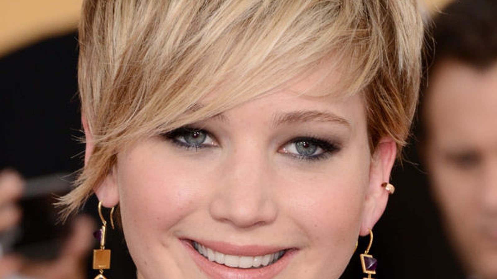 Jennifer Lawrence, cheveux courts