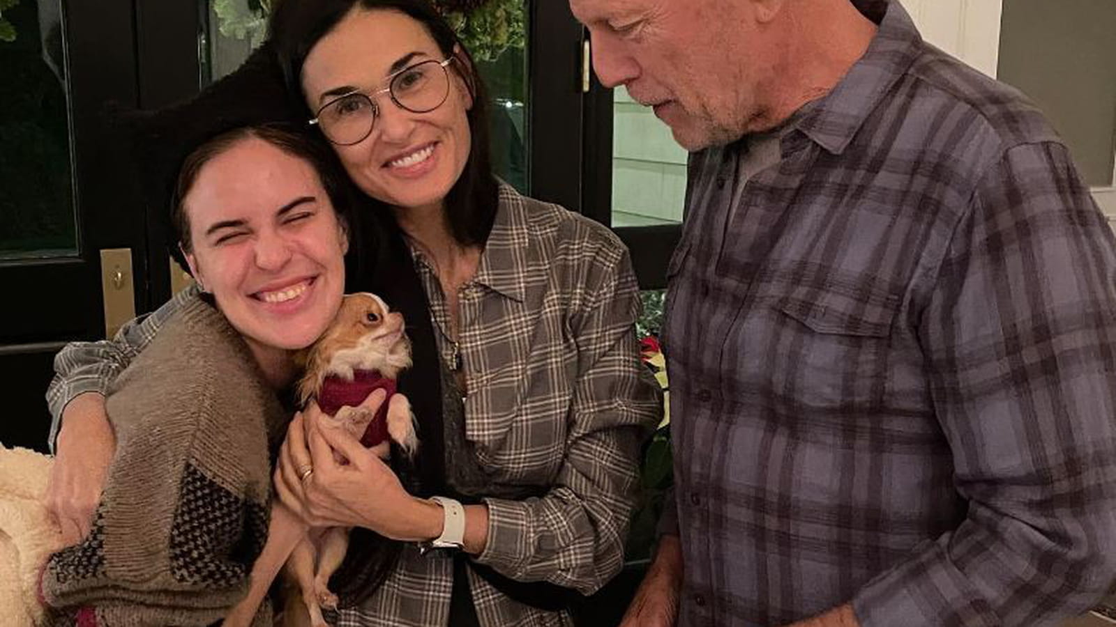 Bruce Willis, Demi Moore et leur fille Tallulah