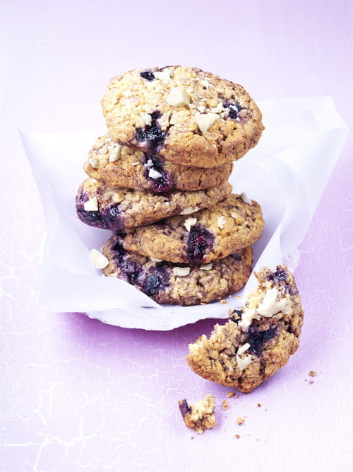 Cookies aux myrtilles
