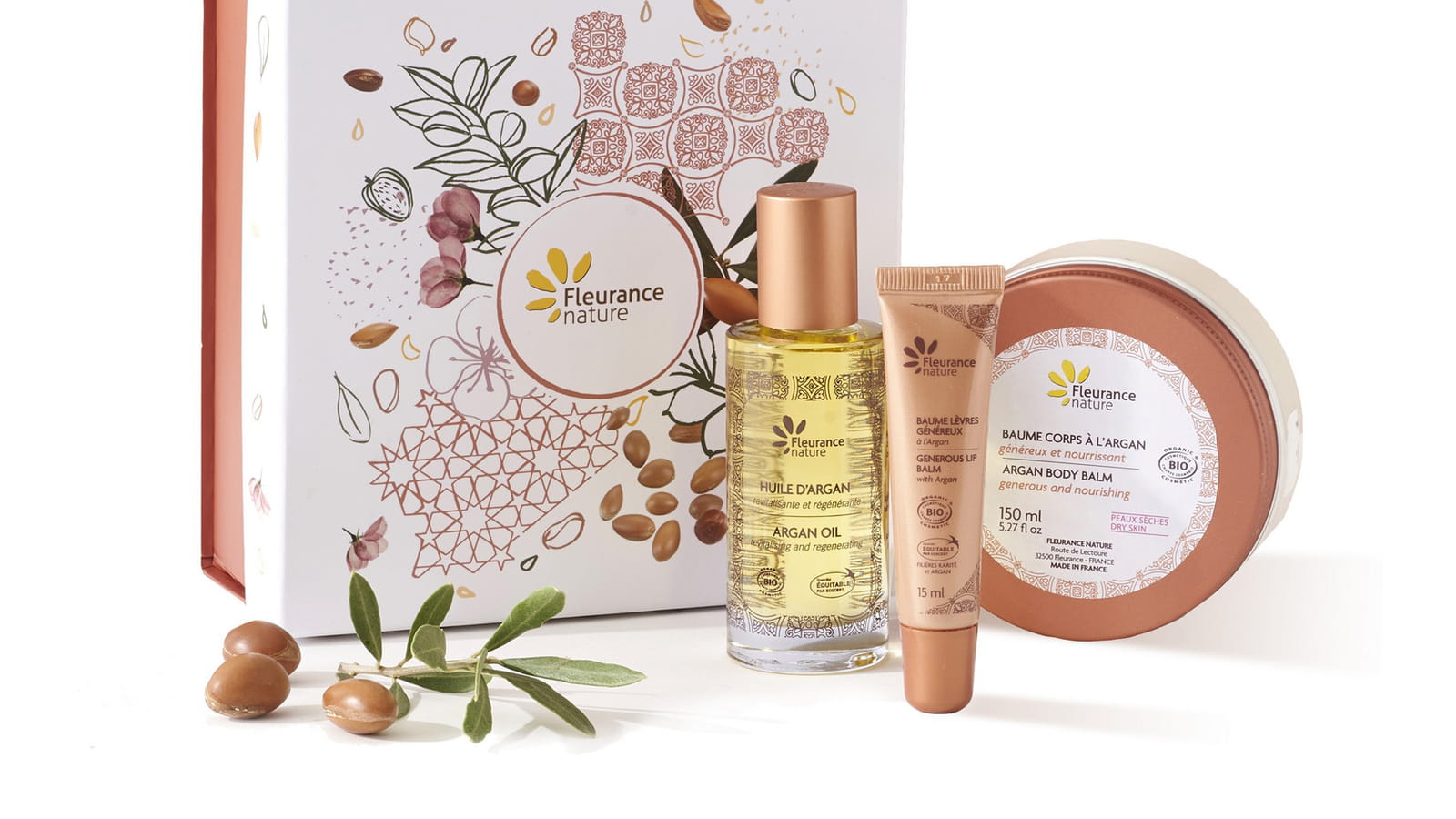 Coffret Trésors du Maroc de Fleurance Nature