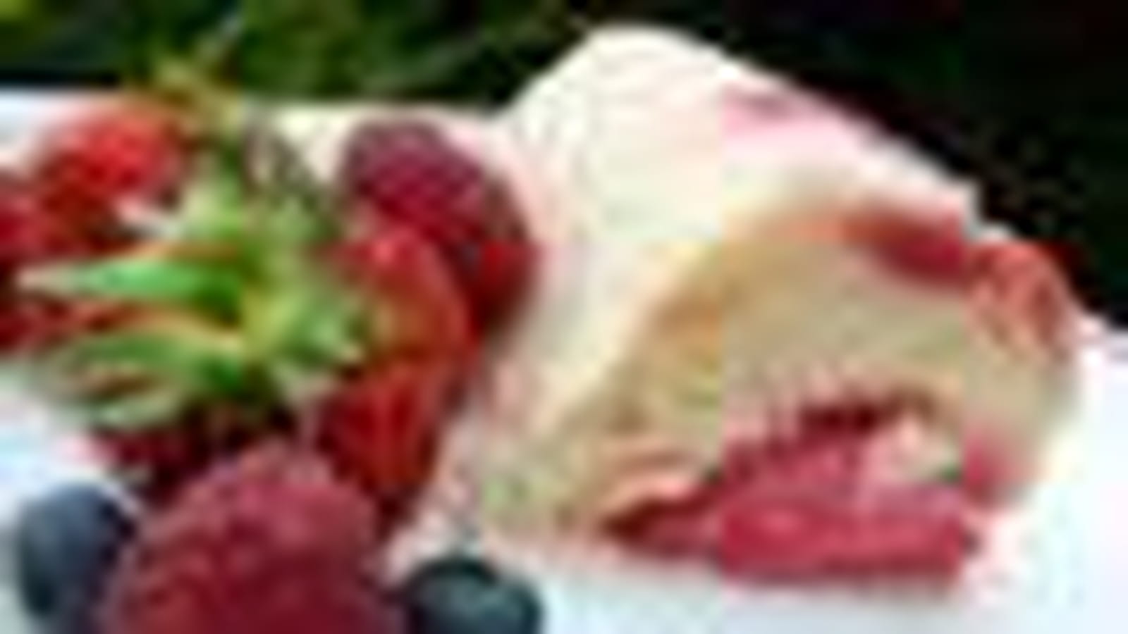 Melon-fruits rouges