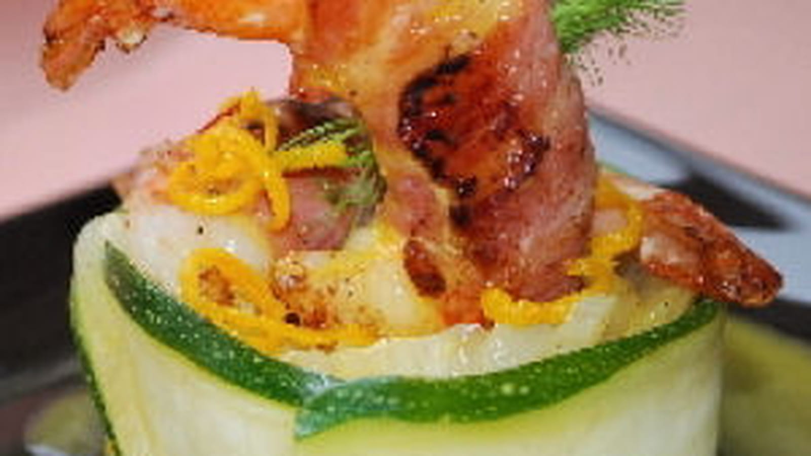 Gambas fenouil