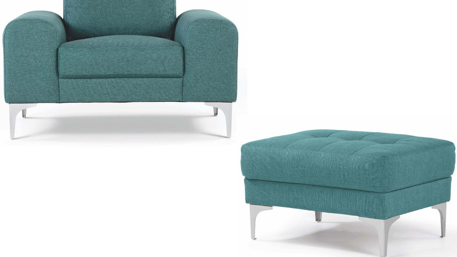 Fauteuil et ottoman ultra confort