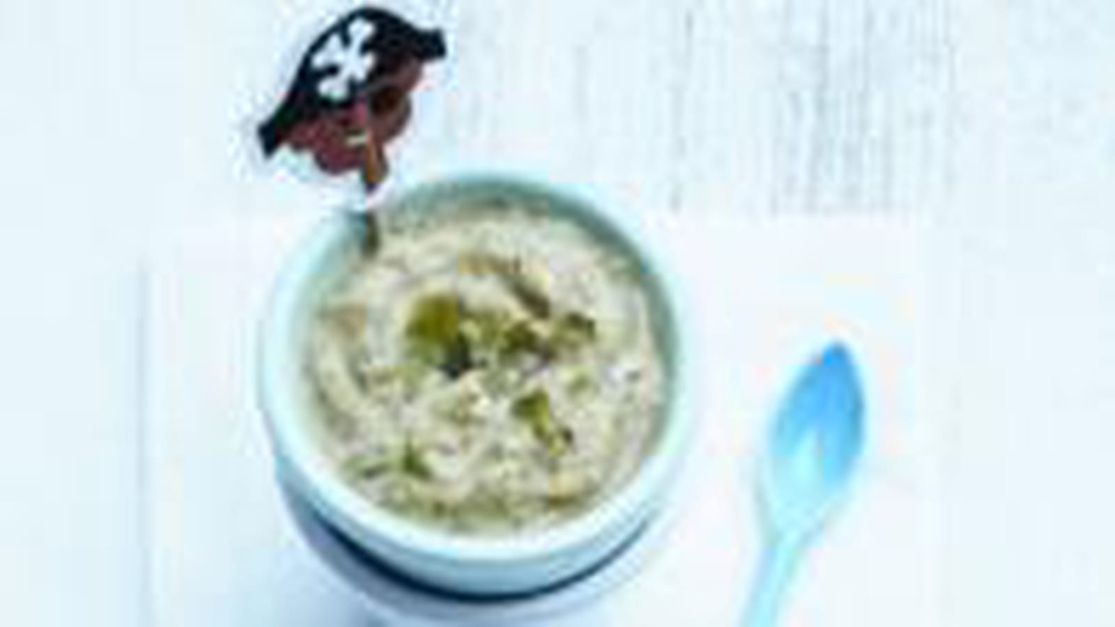 Purée de courgette aux herbes