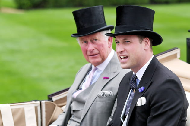 Charles et William, jamais sans leurs hauts-de-forme