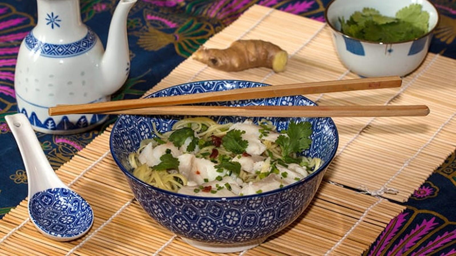 Soupe de poisson Thaï