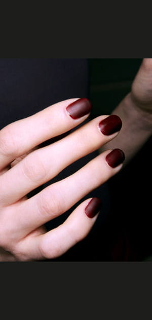 Manucure&nbsp;: effet mat