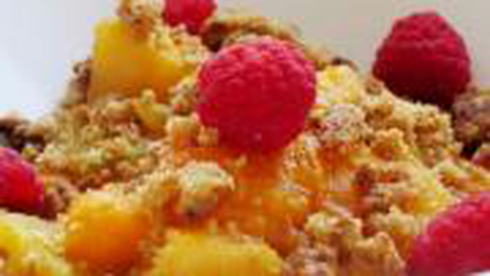Compotée melon-abricots-framboises