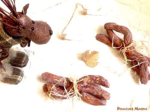 Fagots ultra sablés aux 4 épices et cacao