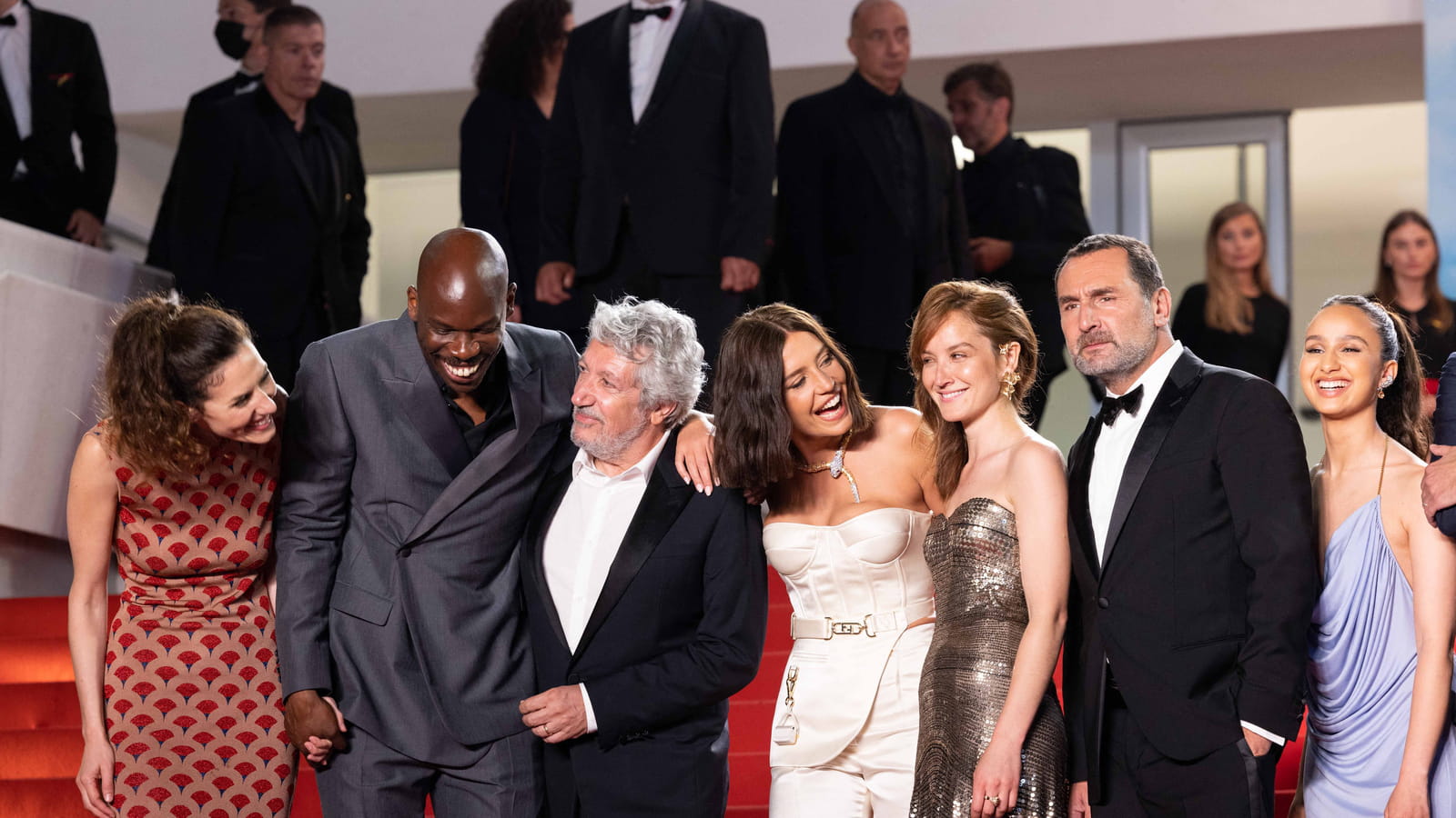Doria Tillier, Jean-Pascal Zadi, Alain Chabat, Adèle Exarchopoulos, Anaïs Demoustier, Gilles Lellouche et Oulaya Amamra