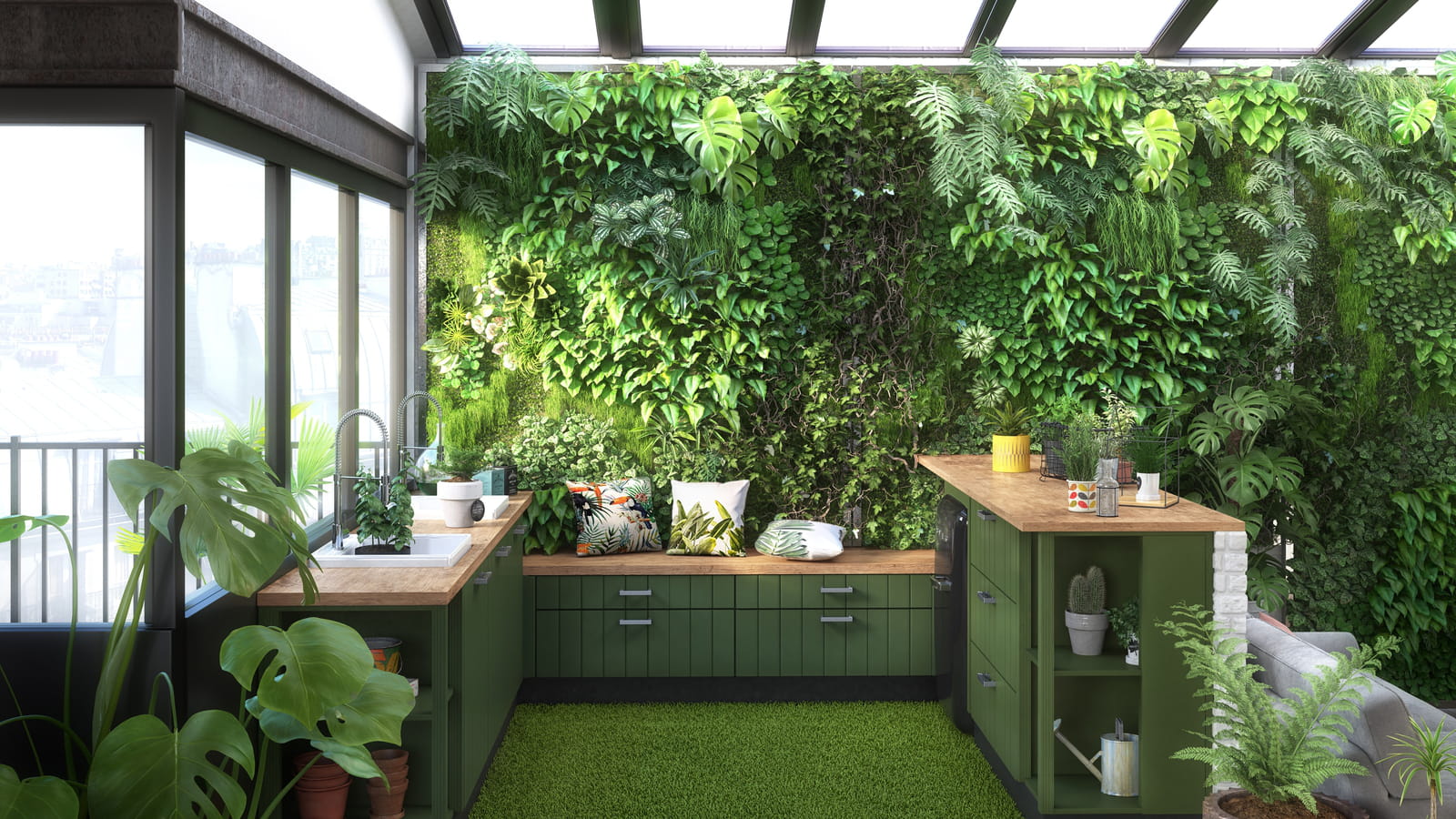 Cuisine verte 