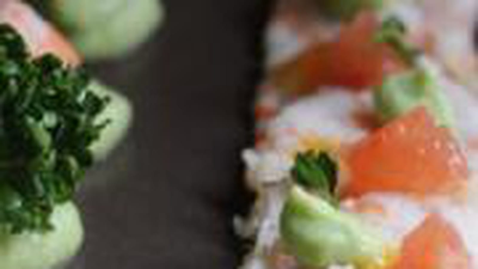 Carpaccio de crevettes