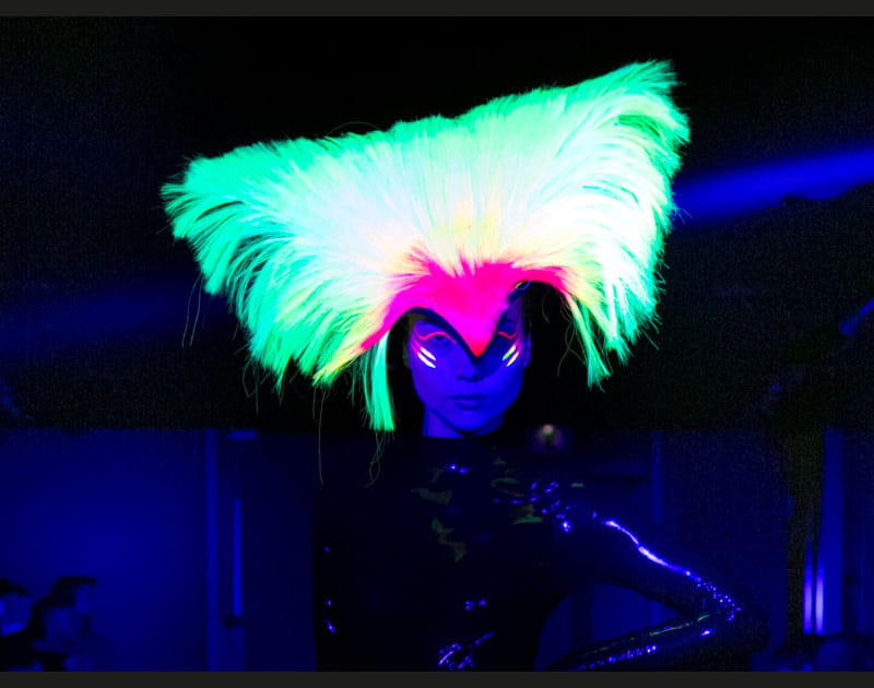 D&eacute;fil&eacute; Charlie Le Mindu&nbsp;: les plumes