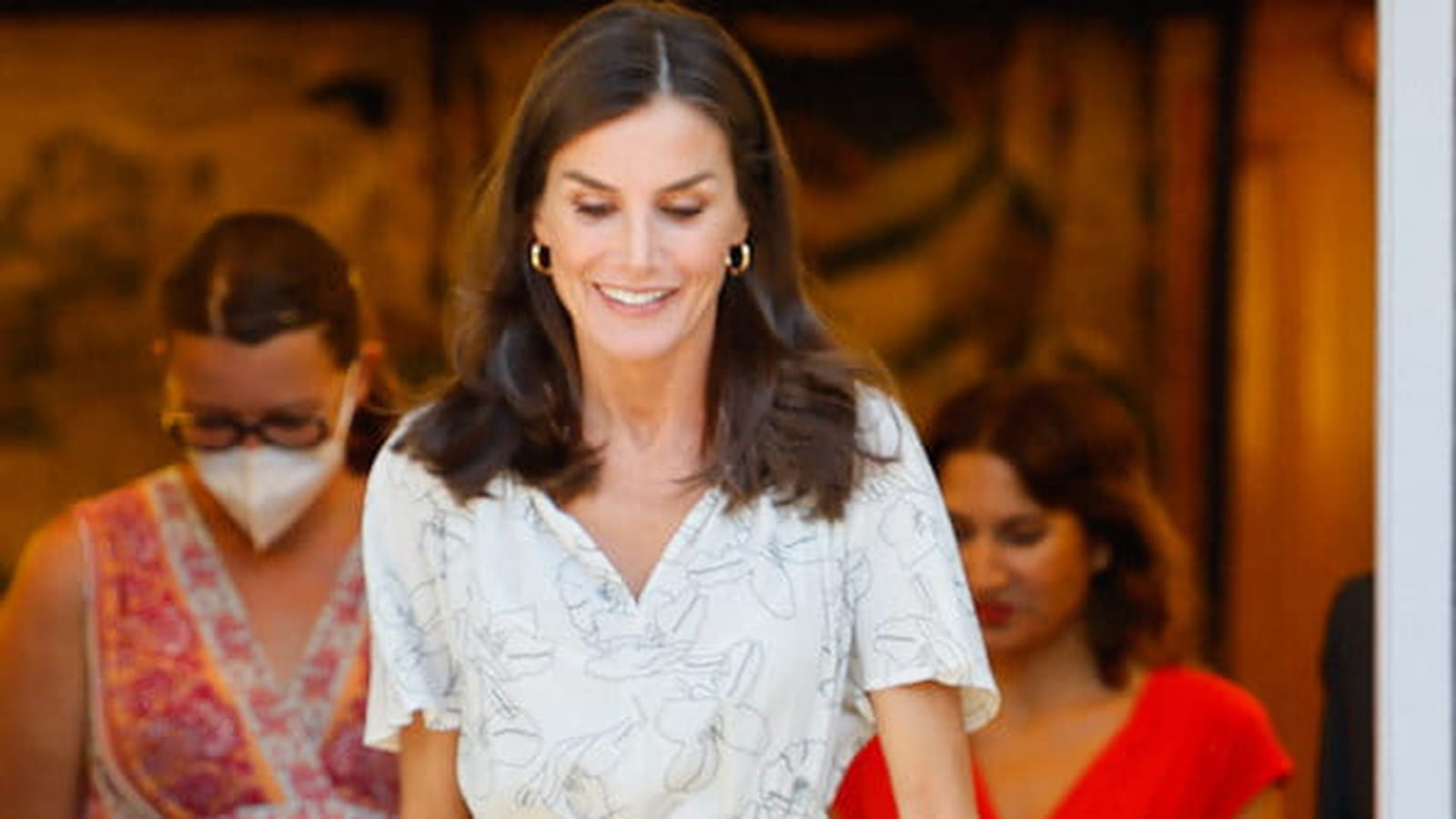 Letizia d'Espagne le 22 juillet 2022