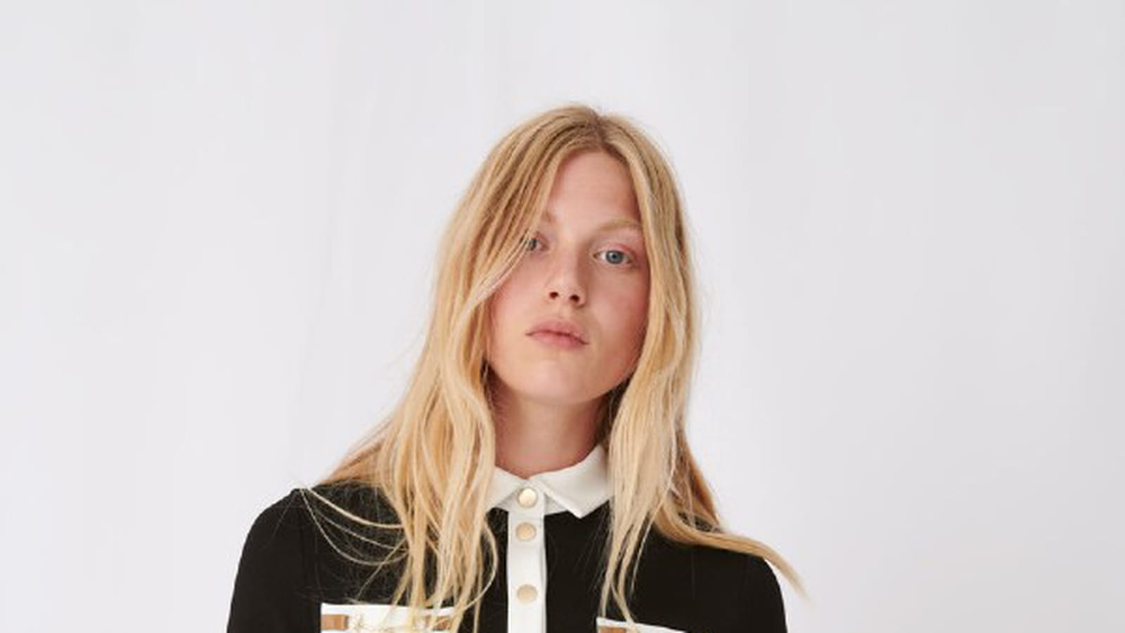 Robe plissée Maje