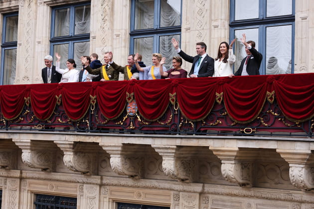 Henri de Luxembourg abdique&nbsp;: Mathilde de Belgique, Maxima des Pays-Bas et le gotha assistent &agrave; la c&eacute;r&eacute;monie historique - PHOTOS