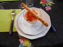 Tiramisu salé aux tomates séchées : Etape 6