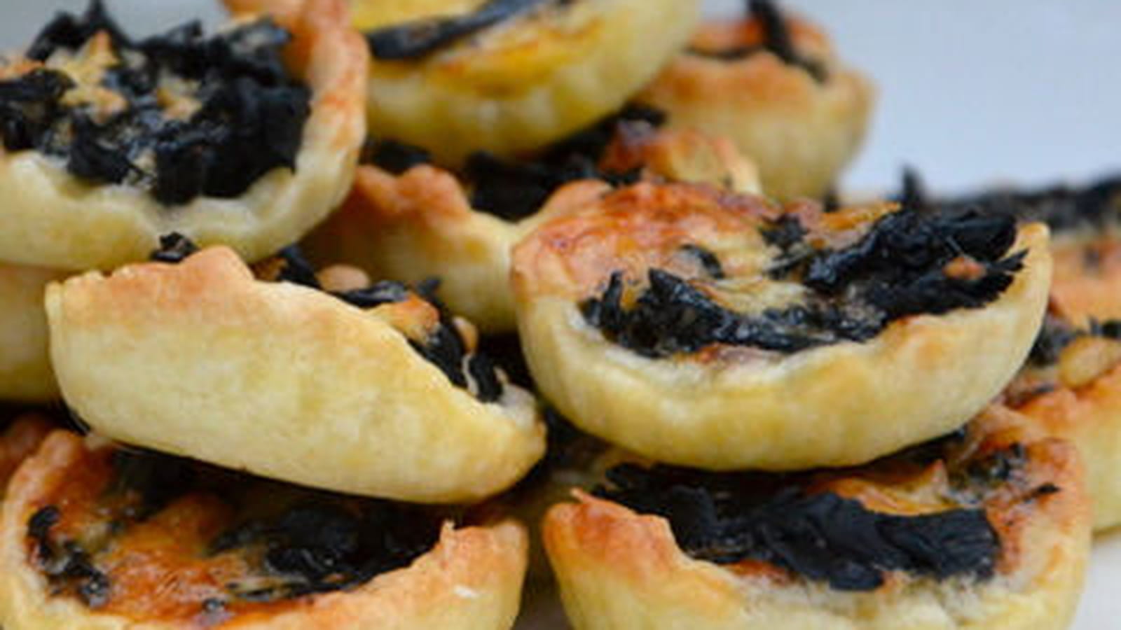 Mini tartelettes aux trompettes de la mort
