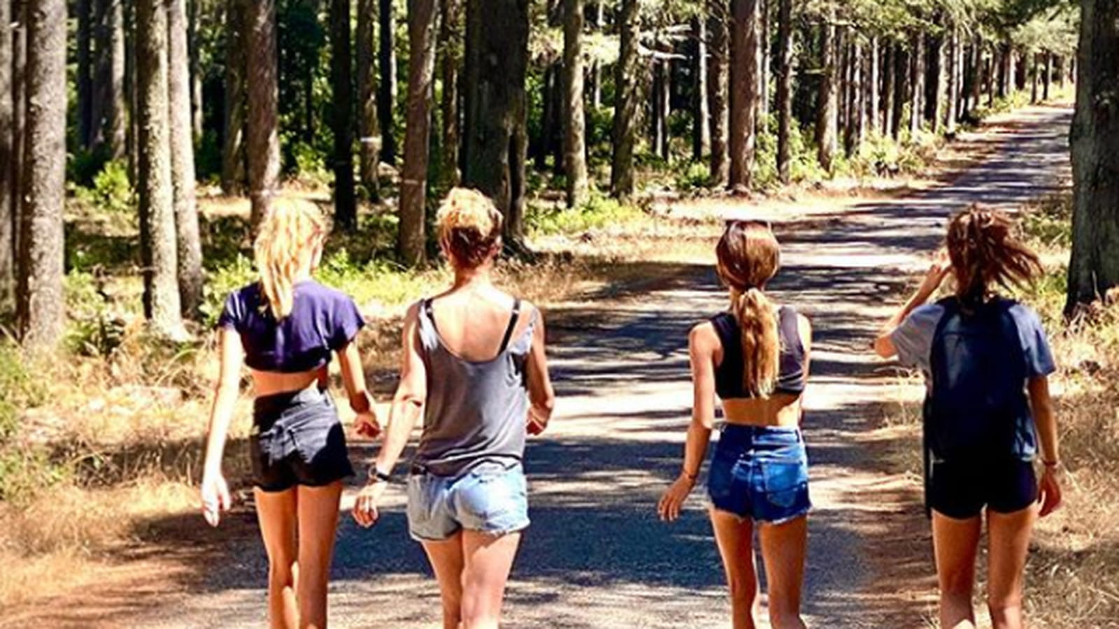 Hortense Brogniart et ses 3 filles