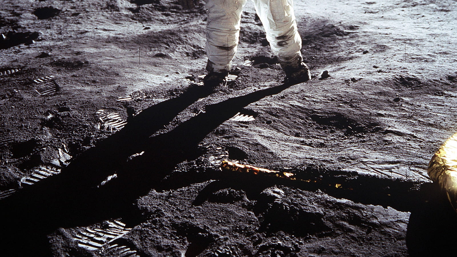 Neil Armstrong sur la lune