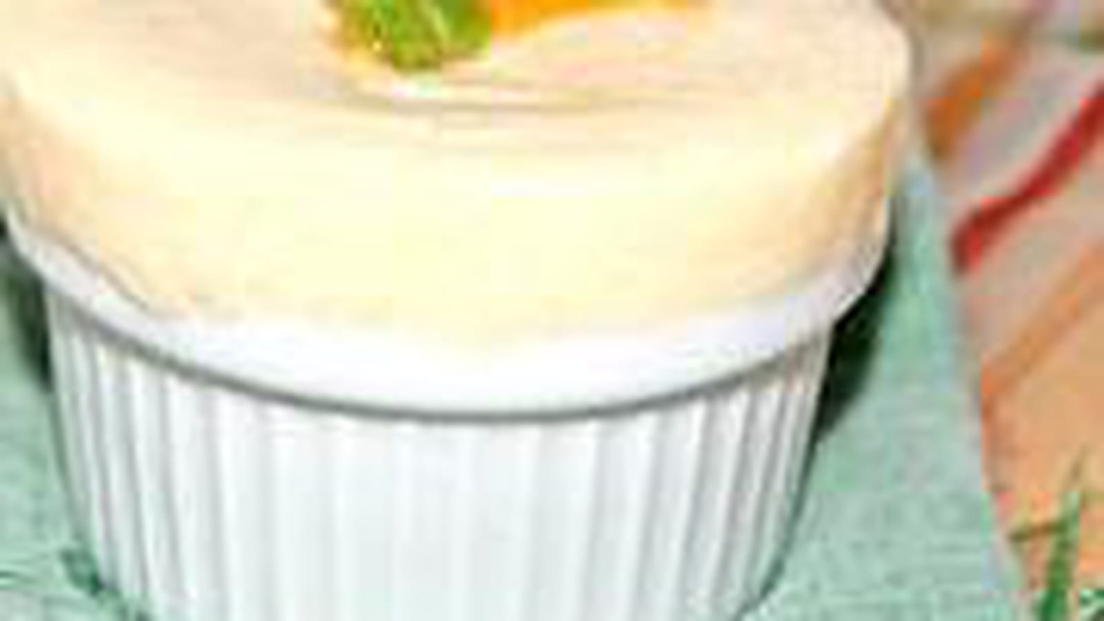 Soufflé glacé à l'abricot