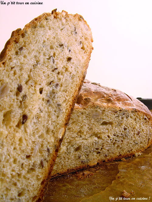 Pain aux céréales avec ou sans machine à pain