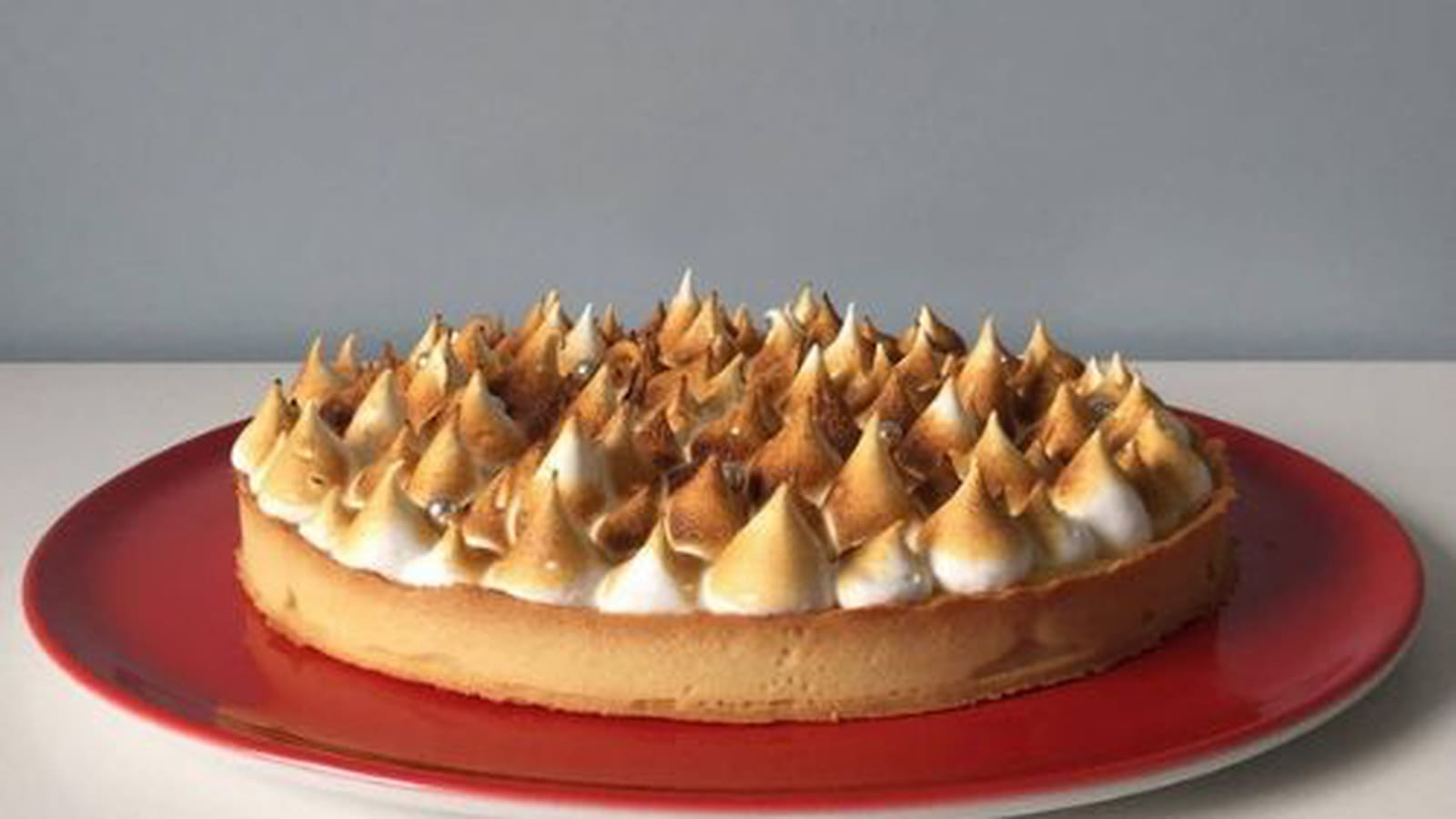 Tarte au citron meringuée à la crème au citron
