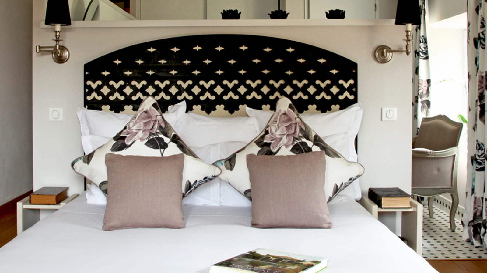 Chambre fleurie