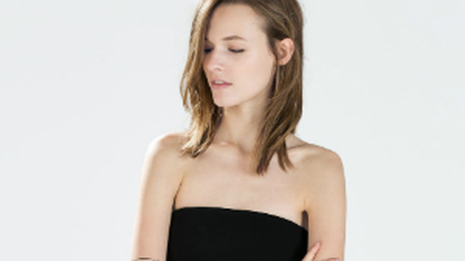 Robe noire de Zara