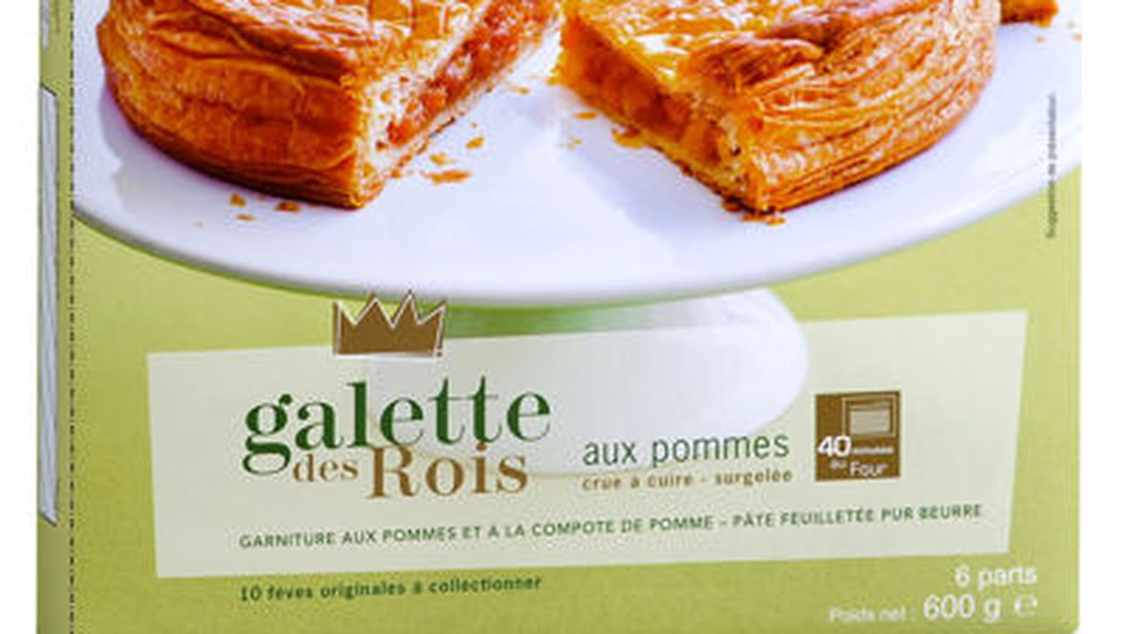 Galette des Rois aux pommes Picard 