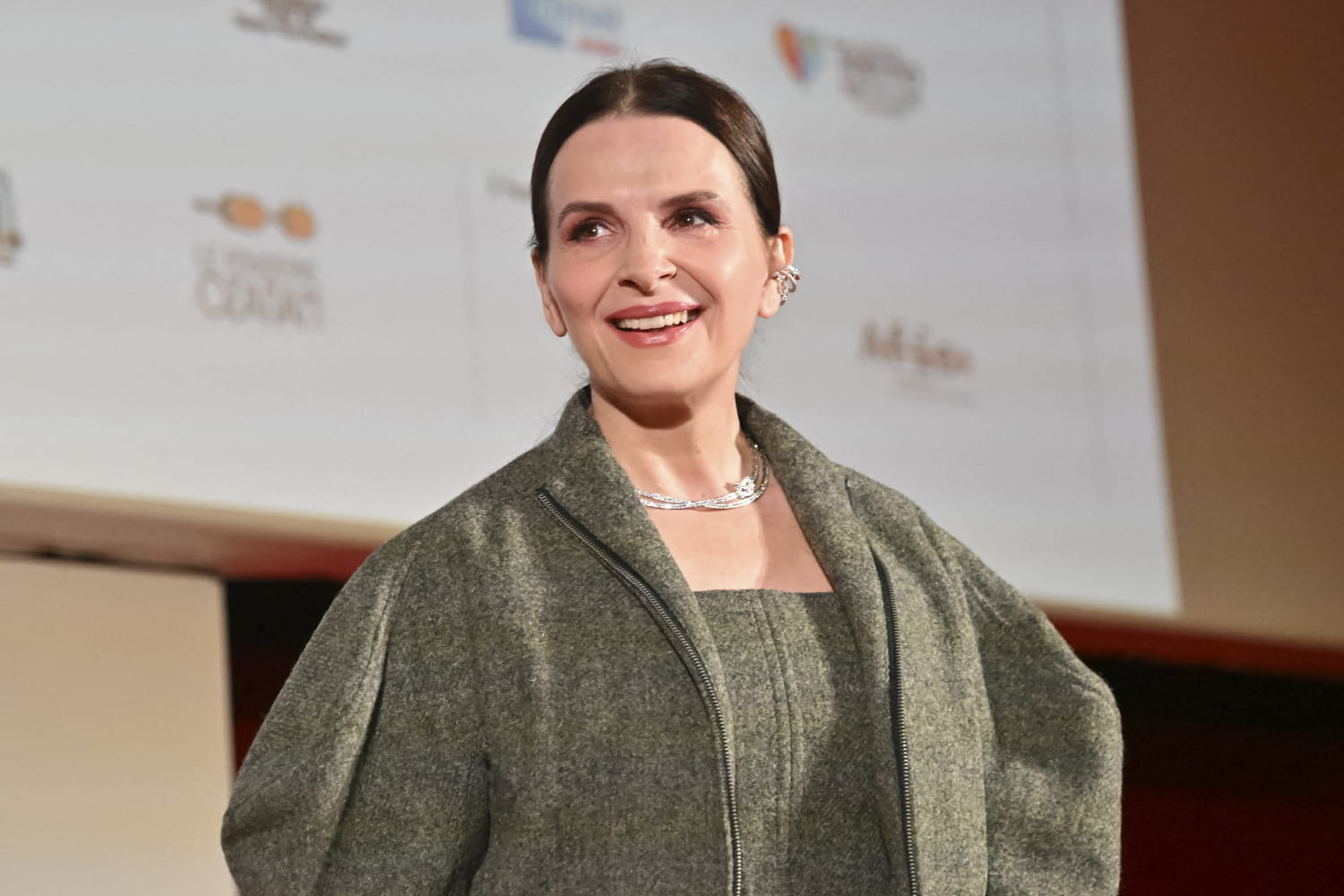 Juliette Binoche Proves This Accessory Instantly Transforms Any Black Outfit Into a Work of Art