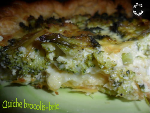 Quiche brie-brocolis