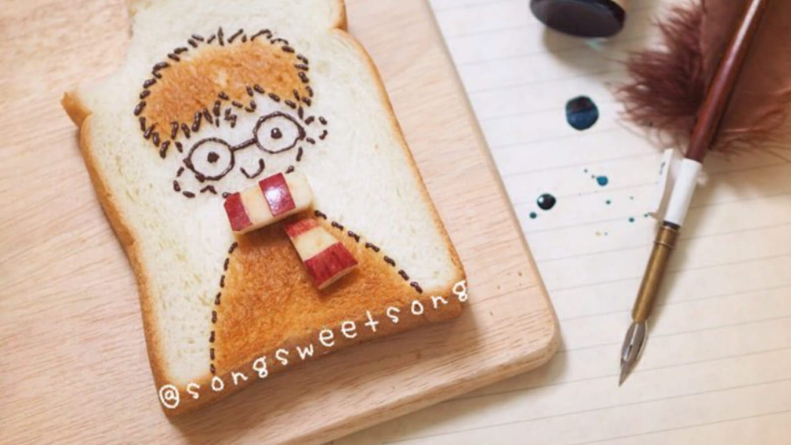 Toast Harry Potter