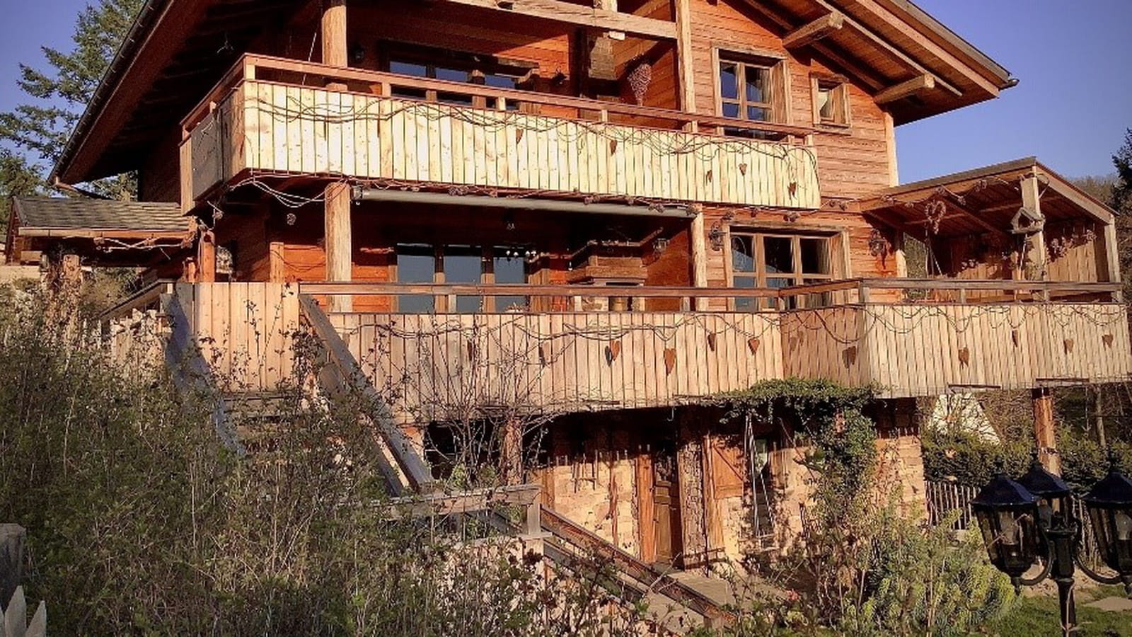 6. Authentique chalet alsacien en bois avec vue sur les Vosges