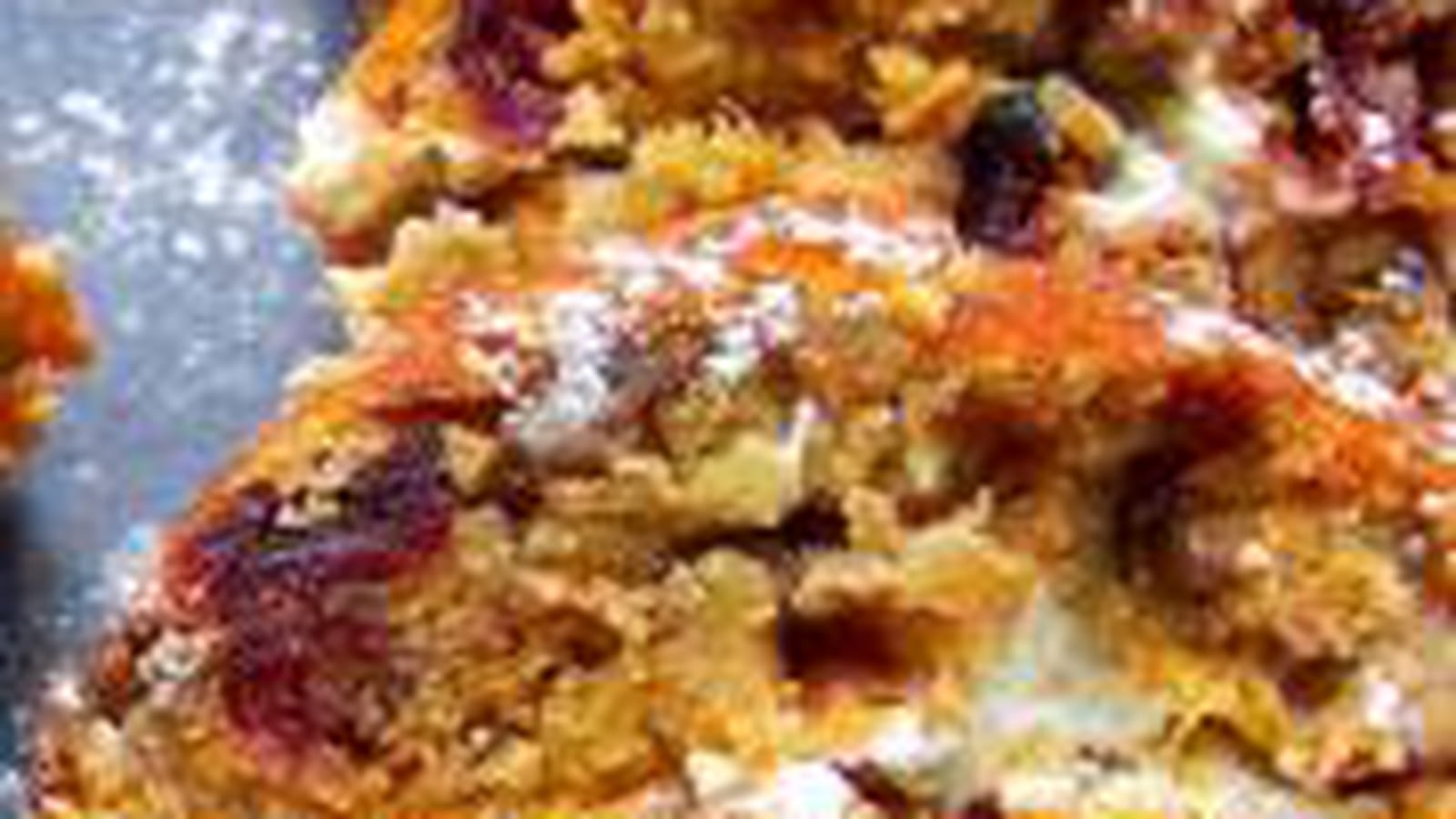 Carrot cake roulé amandes, noix et cranberries